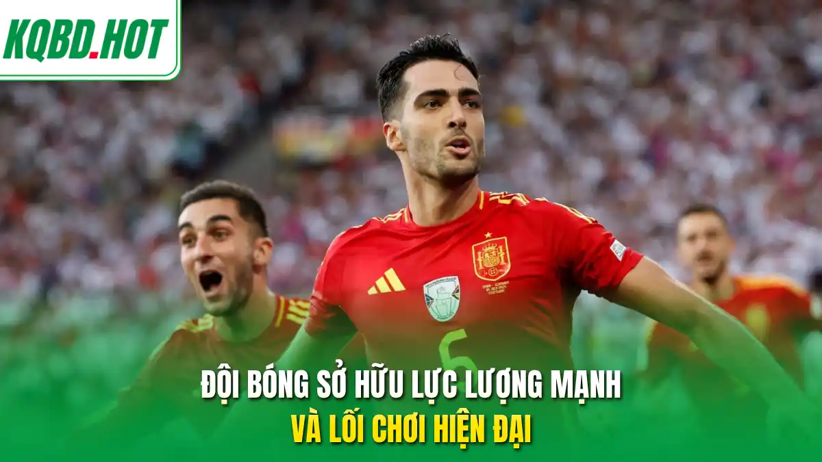 Đội bóng sở hữu lực lượng mạnh và lối chơi hiện đại